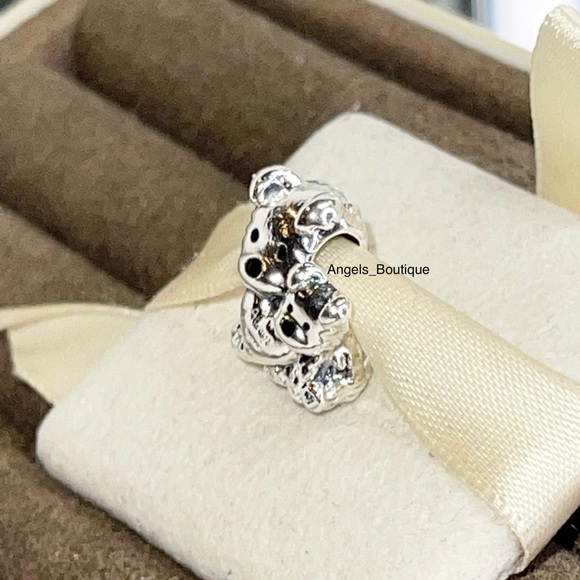 New Pandora MOTHER & PUPPY LOVE CHARM - Picture 6 of 7